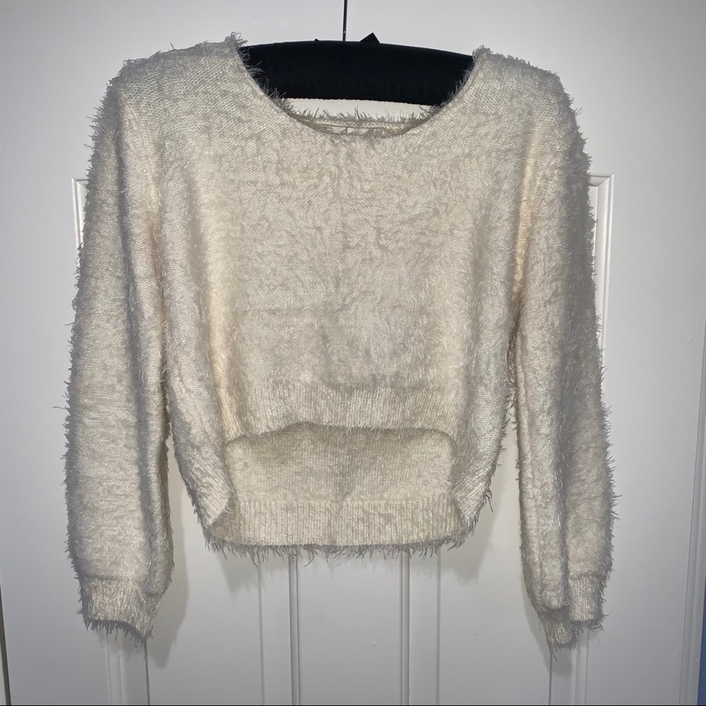 charlie o. by Kinnucan’s High-Low Cropped Sweater